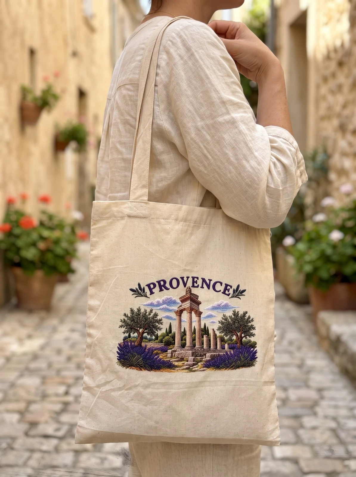 Cabas Provence en Toile